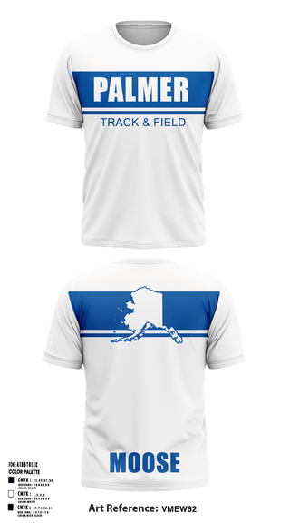 Short Sleeve Performance Shirt, Palmer Track and Field, Track & Field, Teamtime, Team time, sublimation, custom sports apparel, team uniforms, spirit wear, spiritwear, sports uniforms, custom shirts, team store, custom team store, fundraiser sports, apparel fundraiser