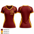 Forest Grove High School Swimming 60423697 Women's Short Sleeve V-neck Shirt - 1
