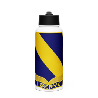 Fco 51st infantry LRSU 81538423 Stainless Steel Water Bottle with a Straw Lid
