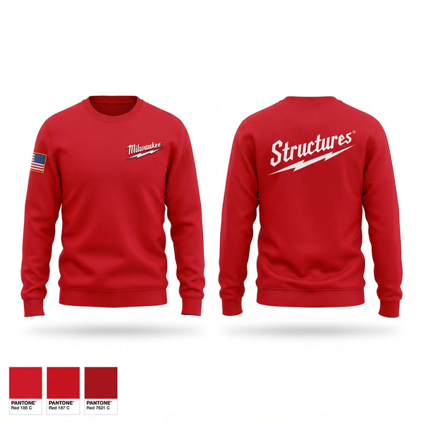 Crew Neck Sweatshirt, 356 EPBS, Air Force, Teamtime, Team time, sublimation, custom sports apparel, team uniforms, spirit wear, spiritwear, sports uniforms, custom shirts, team store, custom team store, fundraiser sports, apparel fundraiser