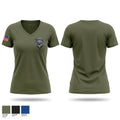 Prince George's County Police Robbery Unit 54388411 Women's Short Sleeve V-neck Shirt - 1