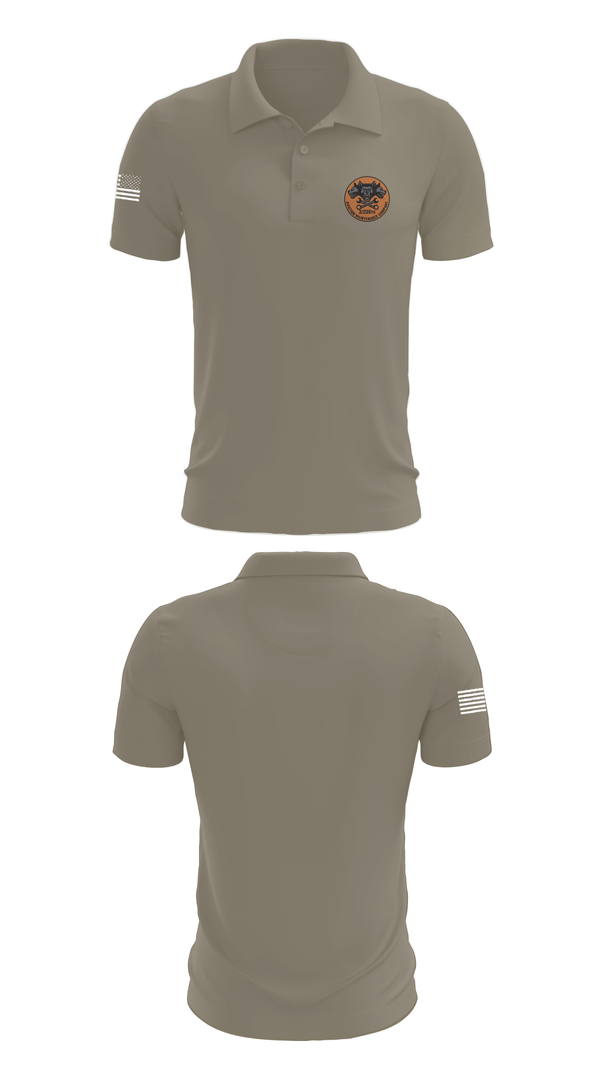 Short Sleeve Performance Polo, 3-238th Hellhounds, National Guard, Teamtime, Team time, sublimation, custom sports apparel, team uniforms, spirit wear, spiritwear, sports uniforms, custom shirts, team store, custom team store, fundraiser sports, apparel fundraiser