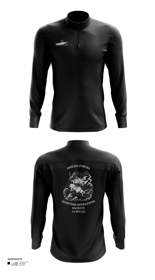 Quarter Zip Jacket, MOF/MOPO, Army, Teamtime, Team time, sublimation, custom sports apparel, team uniforms, spirit wear, spiritwear, sports uniforms, custom shirts, team store, custom team store, fundraiser sports, apparel fundraiser