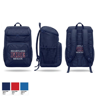 Gear Bag, Heartland Fire, Fire Department, Teamtime, Team time, sublimation, custom sports apparel, team uniforms, spirit wear, spiritwear, sports uniforms, custom shirts, team store, custom team store, fundraiser sports, apparel fundraiser