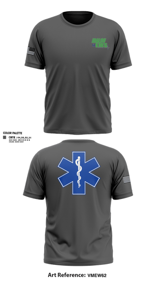 Short Sleeve Performance Shirt, IDALOU EMS, EMS/EMT, Teamtime, Team time, sublimation, custom sports apparel, team uniforms, spirit wear, spiritwear, sports uniforms, custom shirts, team store, custom team store, fundraiser sports, apparel fundraiser