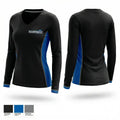 Corpus Christi Roadrunners 77774559 Women's Long Sleeve V-neck Shirt - 1