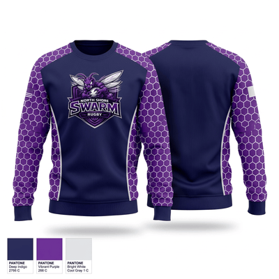 North Shore Swarm Rugby 62025793 Crew Neck Sweatshirt - 2