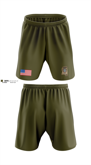Athletic Shorts With Pockets, Mississippi Bureau of Narcotics, Police, Teamtime, Team time, sublimation, custom sports apparel, team uniforms, spirit wear, spiritwear, sports uniforms, custom shirts, team store, custom team store, fundraiser sports, apparel fundraiser
