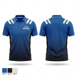 Short Sleeve Performance Polo, Team HYPE, Men's Basketball, Teamtime, Team time, sublimation, custom sports apparel, team uniforms, spirit wear, spiritwear, sports uniforms, custom shirts, team store, custom team store, fundraiser sports, apparel fundraiser