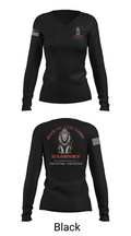 King of New York masonry 63328026 Women's Long Sleeve V-neck Shirt - 35
