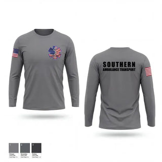 Long Sleeve Performance Shirt, Southern Ambulance Transport, EMS/EMT, Teamtime, Team time, sublimation, custom sports apparel, team uniforms, spirit wear, spiritwear, sports uniforms, custom shirts, team store, custom team store, fundraiser sports, apparel fundraiser