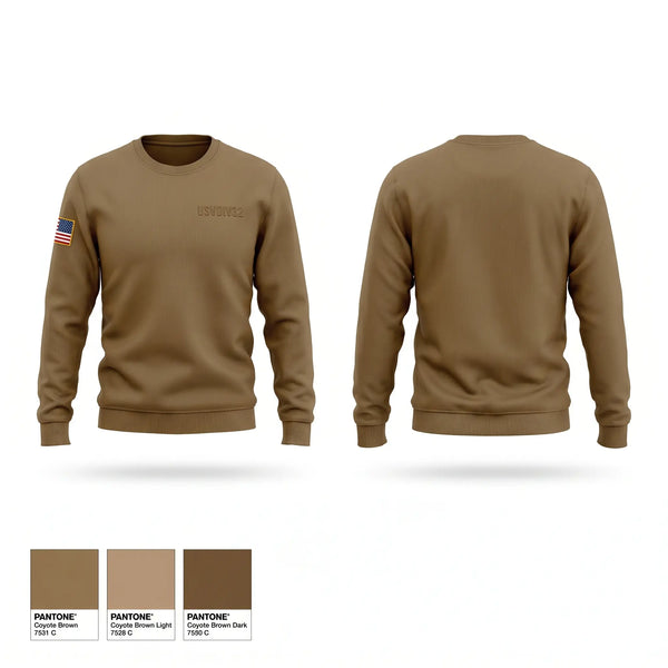 Crew Neck Sweatshirt, USVDIV32, Navy, Teamtime, Team time, sublimation, custom sports apparel, team uniforms, spirit wear, spiritwear, sports uniforms, custom shirts, team store, custom team store, fundraiser sports, apparel fundraiser