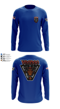 2-10 AHB Knighthawks 14380811 Long Sleeve Performance Shirt 58