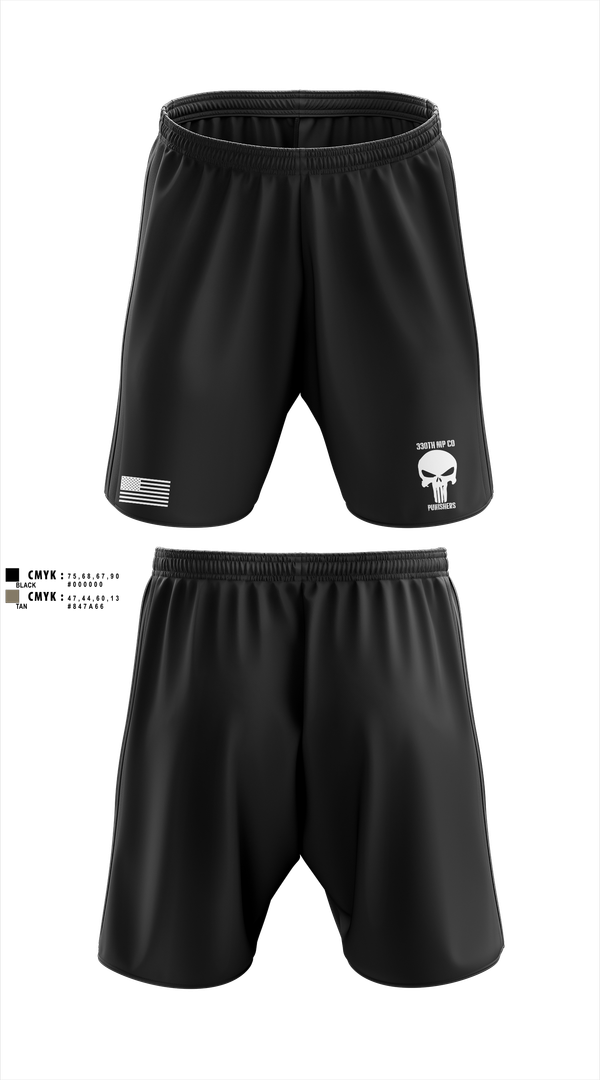 Athletic Shorts With Pockets, 330th MP Co, National Guard, Teamtime, Team time, sublimation, custom sports apparel, team uniforms, spirit wear, spiritwear, sports uniforms, custom shirts, team store, custom team store, fundraiser sports, apparel fundraiser