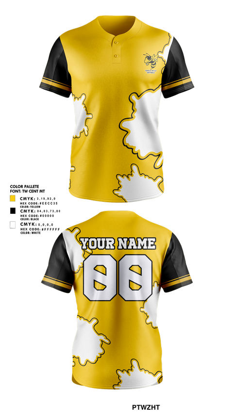 Full Button Softball Jersey, Forest Hills Softball, Softball, Teamtime, Team time, sublimation, custom sports apparel, team uniforms, spirit wear, spiritwear, sports uniforms, custom shirts, team store, custom team store, fundraiser sports, apparel fundraiser