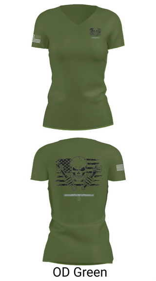Womens Short Sleeve Vneck Shirt, 1245th Transportation Company, , Teamtime, Team time, sublimation, custom sports apparel, team uniforms, spirit wear, spiritwear, sports uniforms, custom shirts, team store, custom team store, fundraiser sports, apparel fundraiser