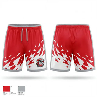 Athletic Shorts With Pockets, Amherst Lightning, Women's Soccer, Teamtime, Team time, sublimation, custom sports apparel, team uniforms, spirit wear, spiritwear, sports uniforms, custom shirts, team store, custom team store, fundraiser sports, apparel fundraiser