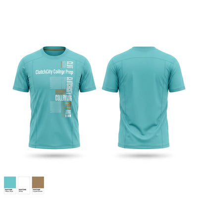 ClutchCity Collrgr Prep Short Sleeve Performance Shirt - 2