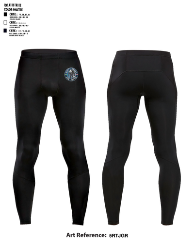 Scott Audas Jiu Jitsu 77892365 Compression Leggings - 1