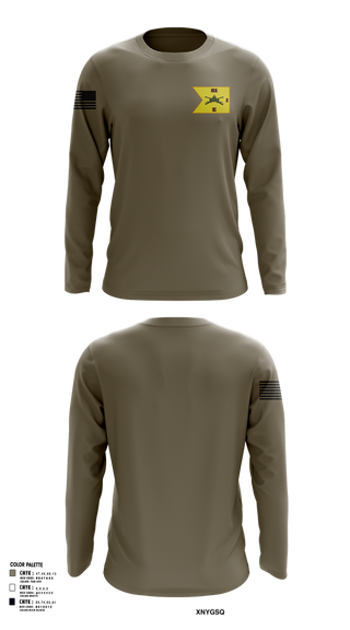 Long Sleeve Performance Shirt, E1-81 AR BDE, , Teamtime, Team time, sublimation, custom sports apparel, team uniforms, spirit wear, spiritwear, sports uniforms, custom shirts, team store, custom team store, fundraiser sports, apparel fundraiser