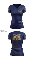 K9  Women's Short Sleeve V-neck Shirt - 2