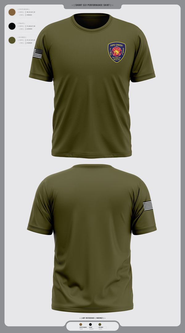 Short Sleeve Performance Shirt, PCFD, , Teamtime, Team time, sublimation, custom sports apparel, team uniforms, spirit wear, spiritwear, sports uniforms, custom shirts, team store, custom team store, fundraiser sports, apparel fundraiser