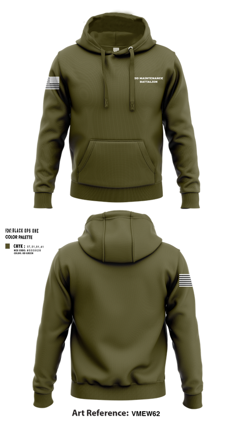 Hoodie, 3D Maintenance Battalion, , Teamtime, Team time, sublimation, custom sports apparel, team uniforms, spirit wear, spiritwear, sports uniforms, custom shirts, team store, custom team store, fundraiser sports, apparel fundraiser