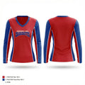 Carbondale Area Chargerettes 92506945 Women's Long Sleeve V-neck Shirt - 1