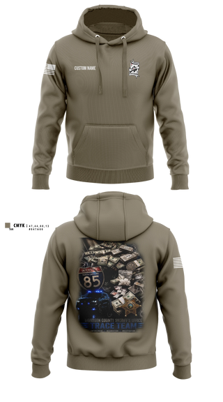 Hoodie, Trace Team, Police, Teamtime, Team time, sublimation, custom sports apparel, team uniforms, spirit wear, spiritwear, sports uniforms, custom shirts, team store, custom team store, fundraiser sports, apparel fundraiser