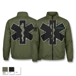 Windbreaker, Lifenet EMS, EMS/EMT, Teamtime, Team time, sublimation, custom sports apparel, team uniforms, spirit wear, spiritwear, sports uniforms, custom shirts, team store, custom team store, fundraiser sports, apparel fundraiser