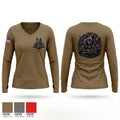 Black Wolf Company, 3-67 AR 45561362 Women's Long Sleeve V-neck Shirt - 1