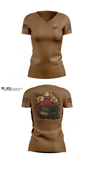 Womens Short Sleeve Vneck Shirt, , Navy, Teamtime, Team time, sublimation, custom sports apparel, team uniforms, spirit wear, spiritwear, sports uniforms, custom shirts, team store, custom team store, fundraiser sports, apparel fundraiser
