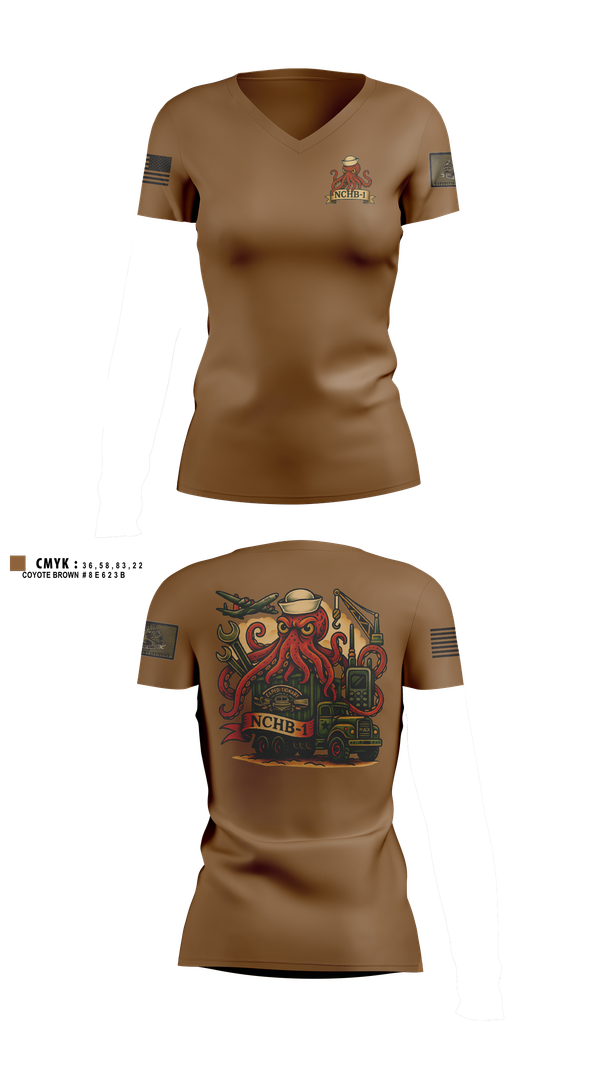Womens Short Sleeve Vneck Shirt, , Navy, Teamtime, Team time, sublimation, custom sports apparel, team uniforms, spirit wear, spiritwear, sports uniforms, custom shirts, team store, custom team store, fundraiser sports, apparel fundraiser