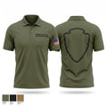 National Park Service Mount Rushmore Short Sleeve Performance Polo - 1