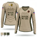 MMI ROTC 50991004 Women's Long Sleeve V-neck Shirt - 1