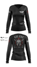 631st ESC Women's Long Sleeve V-neck Shirt - 14