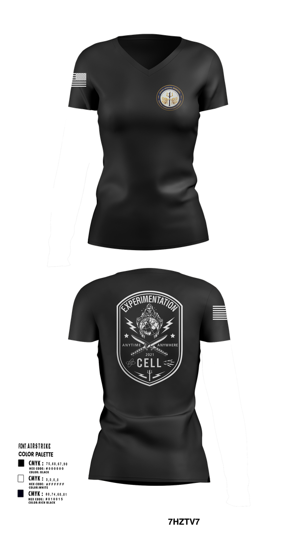 Womens Short Sleeve Vneck Shirt, TCC-1 experimentation, , Teamtime, Team time, sublimation, custom sports apparel, team uniforms, spirit wear, spiritwear, sports uniforms, custom shirts, team store, custom team store, fundraiser sports, apparel fundraiser