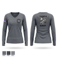 Tampa SWAT Women's Long Sleeve V-neck Shirt - 1
