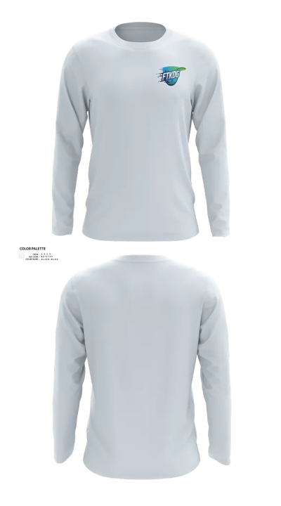 FTKDG 7159111 Long Sleeve Performance Shirt 50
