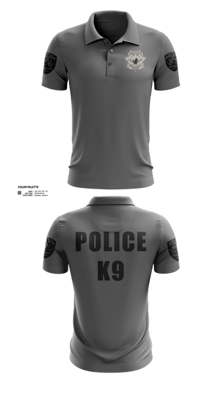 Short Sleeve Performance Polo, K9, Police, Teamtime, Team time, sublimation, custom sports apparel, team uniforms, spirit wear, spiritwear, sports uniforms, custom shirts, team store, custom team store, fundraiser sports, apparel fundraiser