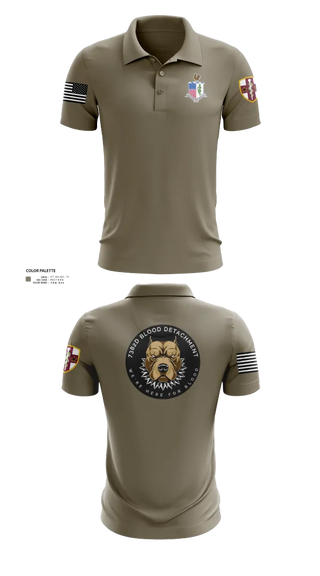 Short Sleeve Performance Polo, 7236 Medical Support Unit, Army, Teamtime, Team time, sublimation, custom sports apparel, team uniforms, spirit wear, spiritwear, sports uniforms, custom shirts, team store, custom team store, fundraiser sports, apparel fundraiser