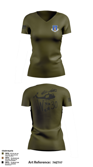 Womens Short Sleeve Vneck Shirt, 145th LRS/LGVM, , Teamtime, Team time, sublimation, custom sports apparel, team uniforms, spirit wear, spiritwear, sports uniforms, custom shirts, team store, custom team store, fundraiser sports, apparel fundraiser