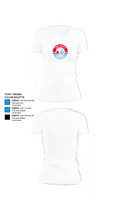 Tri-City Expos 35265208 Women's Short Sleeve V-neck Shirt - 18