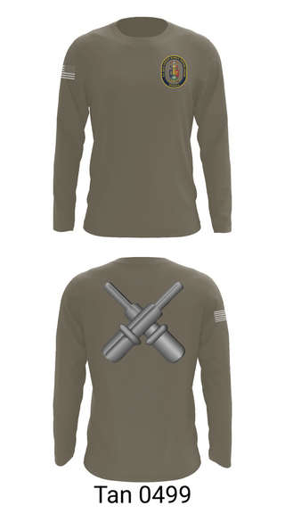 Long Sleeve Performance Shirt, US Aegis Ashore Missile Defense System Romania, Navy, Teamtime, Team time, sublimation, custom sports apparel, team uniforms, spirit wear, spiritwear, sports uniforms, custom shirts, team store, custom team store, fundraiser sports, apparel fundraiser