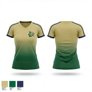Womens Short Sleeve Vneck Shirt, Chisago Lakes High School Tennis, Tennis, Teamtime, Team time, sublimation, custom sports apparel, team uniforms, spirit wear, spiritwear, sports uniforms, custom shirts, team store, custom team store, fundraiser sports, apparel fundraiser