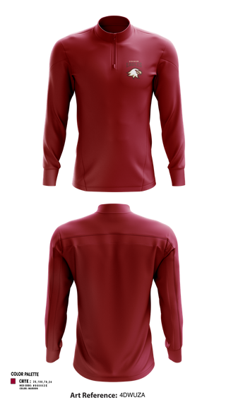 Quarter Zip Jacket, Sharon Eagles Swimming, Swimming, Teamtime, Team time, sublimation, custom sports apparel, team uniforms, spirit wear, spiritwear, sports uniforms, custom shirts, team store, custom team store, fundraiser sports, apparel fundraiser