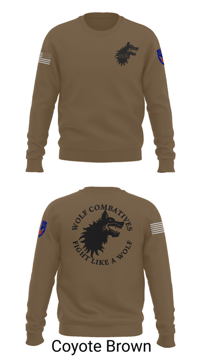Wolf Combatives Crew Neck Sweatshirt - 5