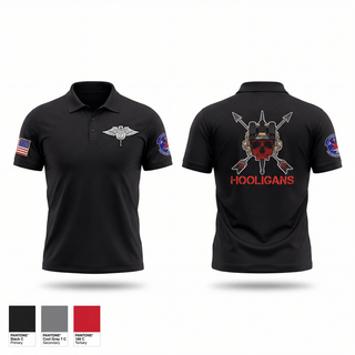 Short Sleeve Performance Polo, Hooligans, Air Force, Teamtime, Team time, sublimation, custom sports apparel, team uniforms, spirit wear, spiritwear, sports uniforms, custom shirts, team store, custom team store, fundraiser sports, apparel fundraiser
