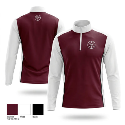 Auburn Maroons Quarter Zip Jacket - 1