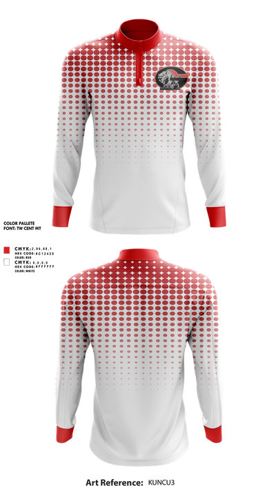 Glen oaks Quarter Zip Jacket - 1
